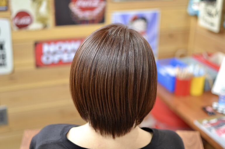 三島美容院 三島美容室 三島ヘアサロン オシャレ ナチュラルカラー ブラウンカラー