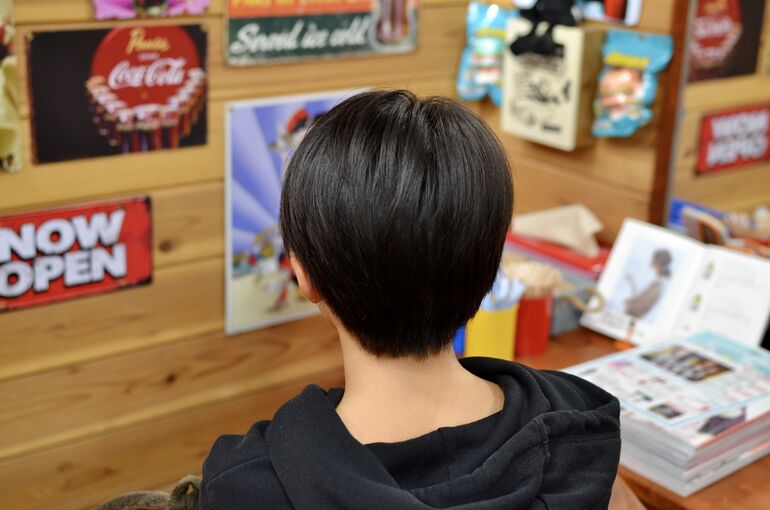 三島美容院 三島美容室 三島ヘアサロン オシャレ ショートカット
